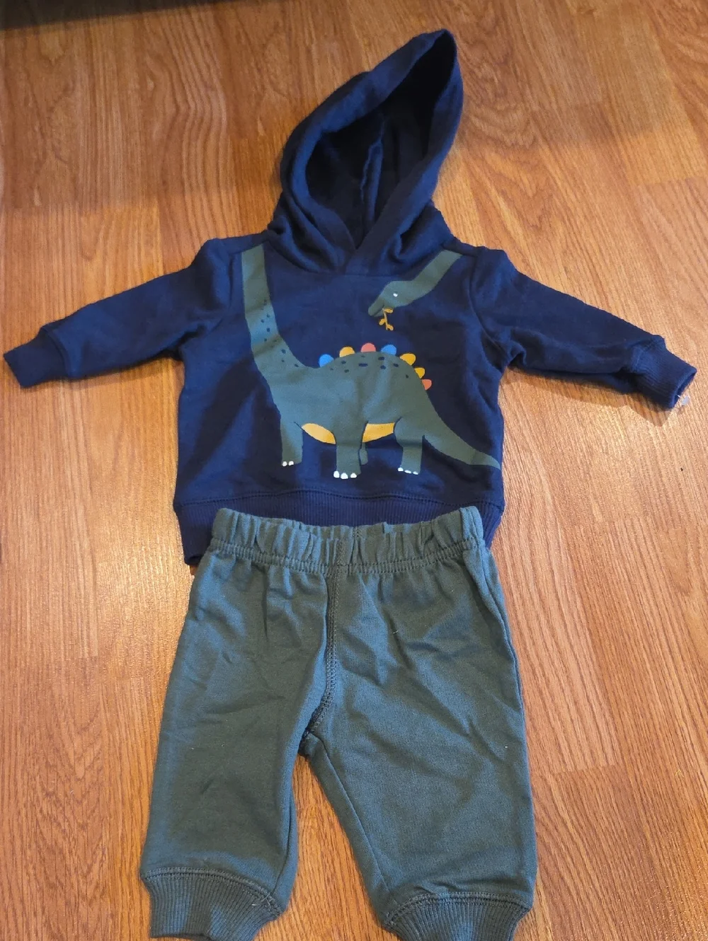 7pc Bundle Carter's Boy 3 Months New Dinosaur, Construction, Animals Neutral
